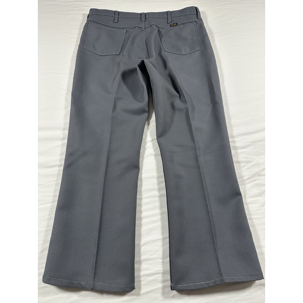 Vintage Wrangler Regular Fit Pants Western Rancher Men's 38x32 Made In USA